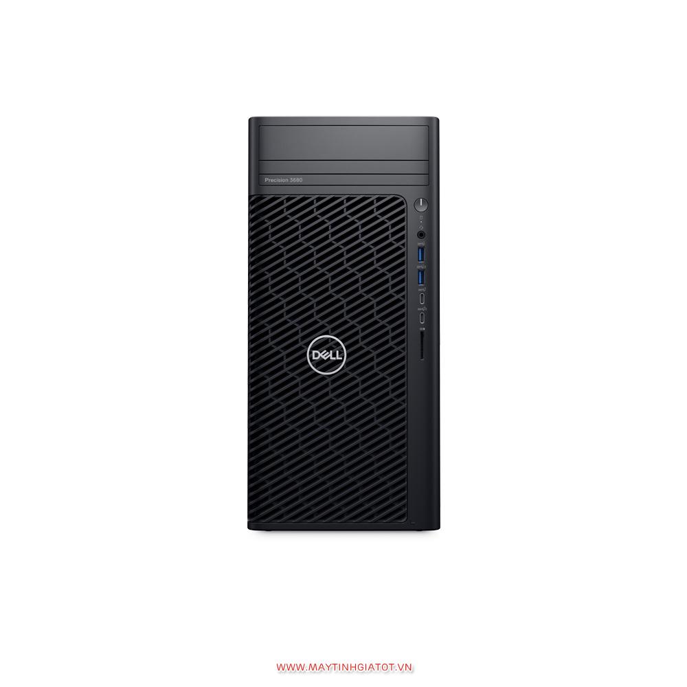 Máy tính trạm Dell Precision 3680 Tower Cũ (CPU Core i7-14700 | 16GB | 256GB SSD + 4TB SATA | NVIDIA T400 4GB |Đen)